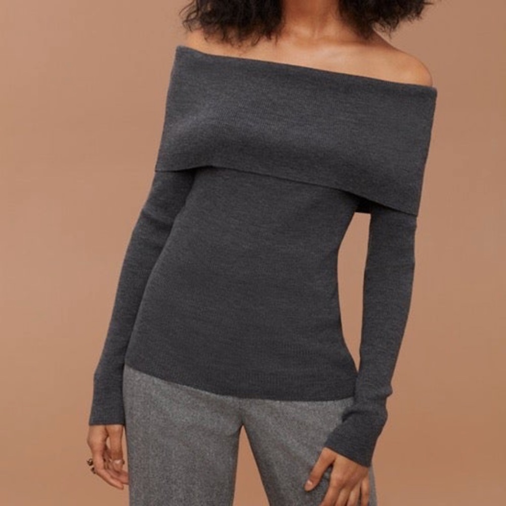 Wilfred aritzia Croquis off shoulder top small